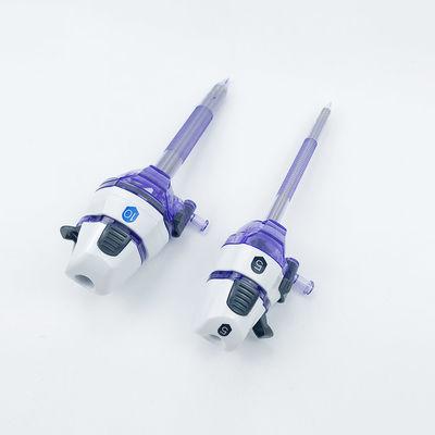 Jednorazowy laparoskopowy trokar bezłopatkowy ISO 12 mm